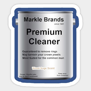 Markle Brands Cleaner Sticker